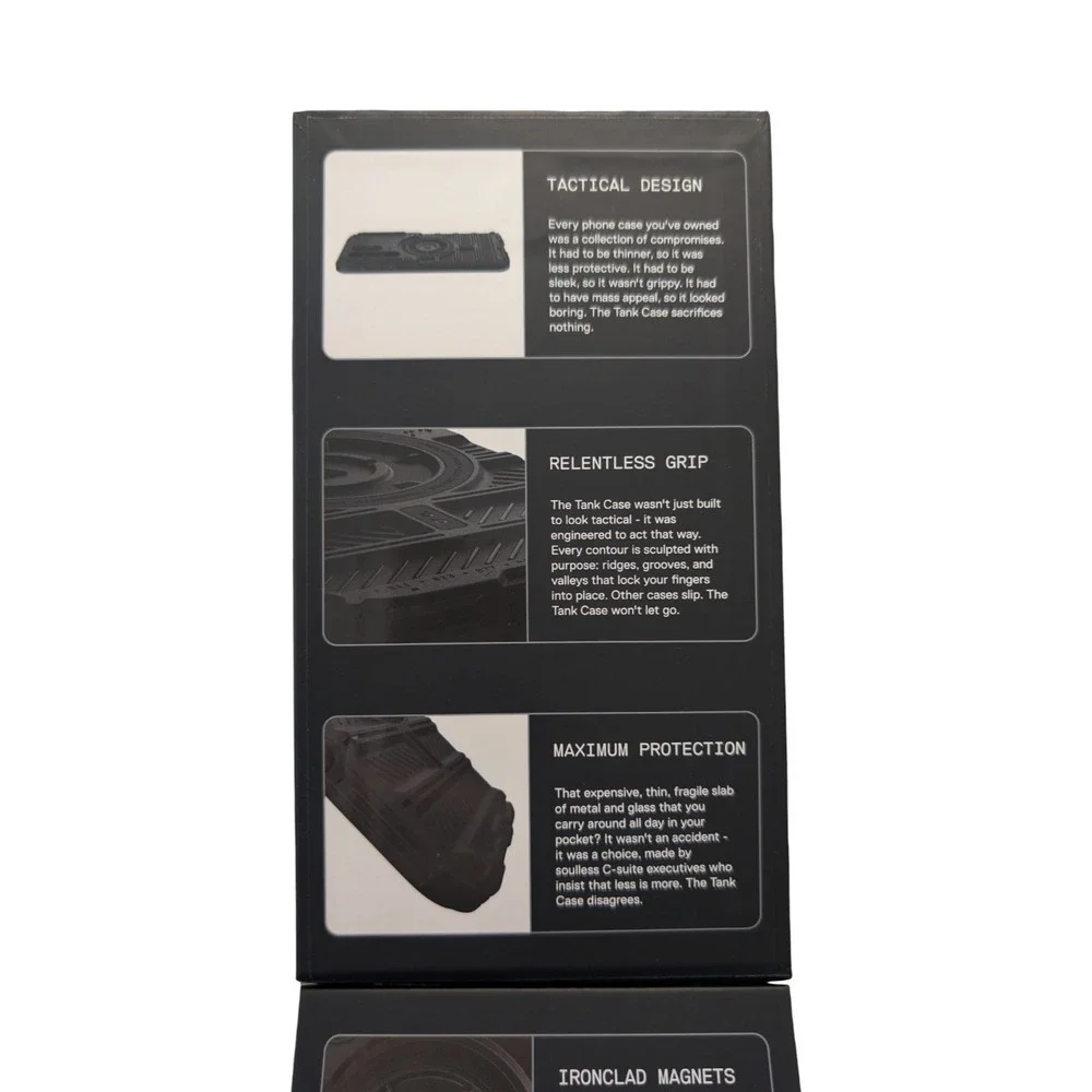 T-O dbrand Tank Combat-Ready Magnet Case for Samsung Galaxy S26 Ultra - Black